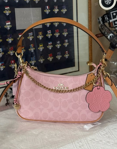 Borsa tracolla coach - coach, oro