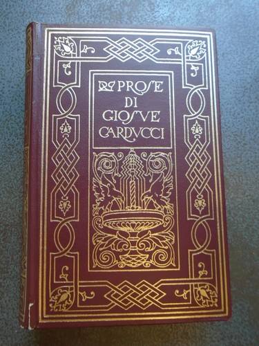 Prose giosue carducci - prose,