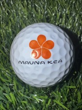 Mauna Kea Country Club Logo Pallina da Golf Collezionismo Campo Hawaii