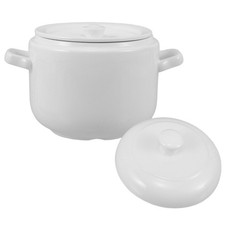  Zuppiera Ceramica Con Coperchio Coccio Da Zuppa in Pentola Cucina Di