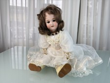 Bambola artistica vecchia bambola Simon mezza 50 cm condizioni vedi foto  