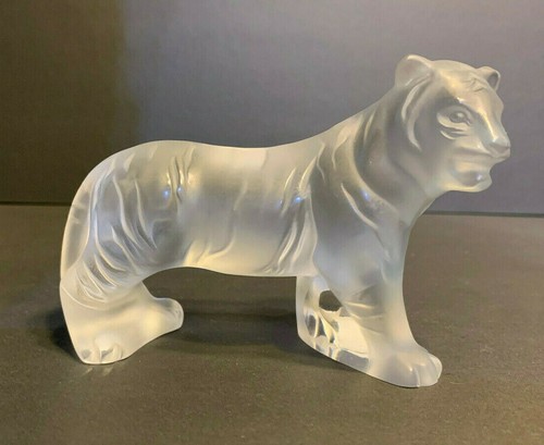 Lalique clear tiger - 1, of