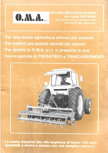 Officina meccanica - o.m.a.,