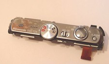 (PRL) PANASONIC LUMIX DMC-TZ4 CALOTTA SUPERIORE PULSANTI SPARE PART RIPARATORE