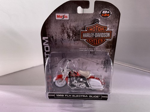 Harley davidson 1968 flh - davidson,