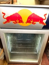 RED BULL mini frigo- Frigobar Argento illuminato a led -Cm.71x44x50