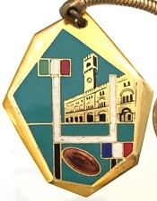 RUGBY TREVISO INCONTRO INTERNAZIONALE ITALIA - FRANCIA 1960 MEDAGLIA RICORDO
