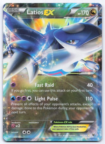 Carta pokemon latios 108 - carta,