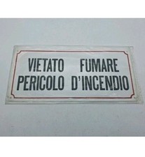 SIGN SIGN-NO SMOKING FIRE