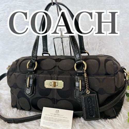 Coach mini boston bag - boston,