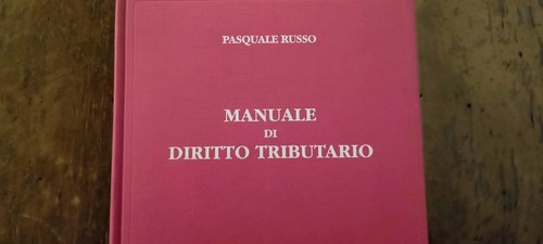 Manuale diritto tributario - manuale, di