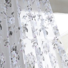  Tende trasparenti con fiori
