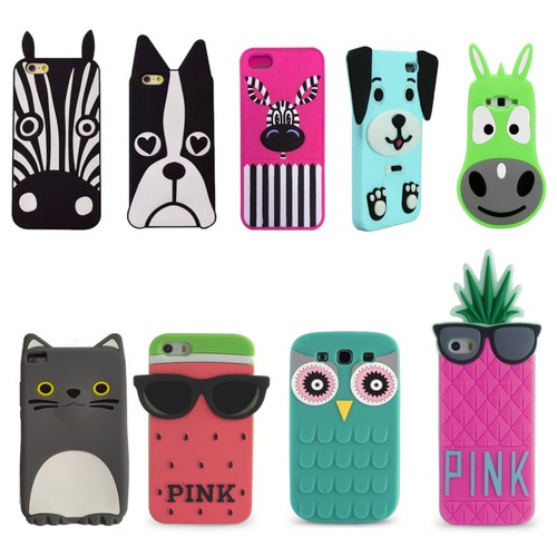 Back case 3d - back, silicone