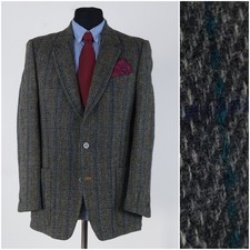 Giacca uomo tweed a righe 40R