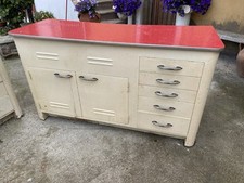 Mobile Credenza In Ferro Vintage Anni 50 