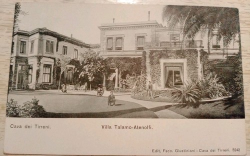 Cartolina antica cava - cartolina,