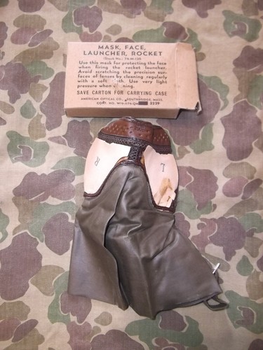 Ww2 face mask launcher rocket - face,
