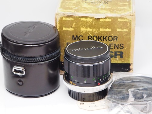 Obiettivo minolta rokkor - obiettivo, w.rokkor