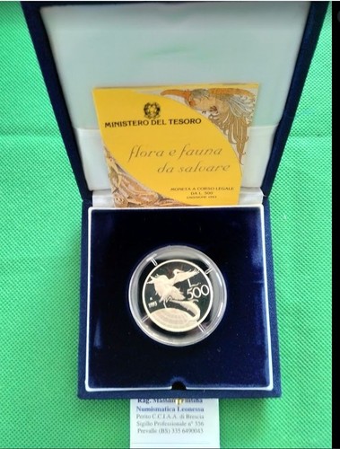 Italia 500 lire argento - nl*italia,