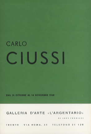 Carlo ciussi dal ottobre - carlo,