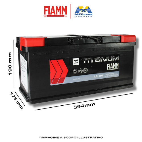 Fiamm batteria titanium 12v - batteria,