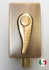 RUBINETTO PASSO RAPIDO AD INCASSO PER SCARICO WC BRONZATO - BRONZO