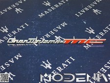 Maserati GranTurismo MC emblema scritta vano portaoggetti cruscotto