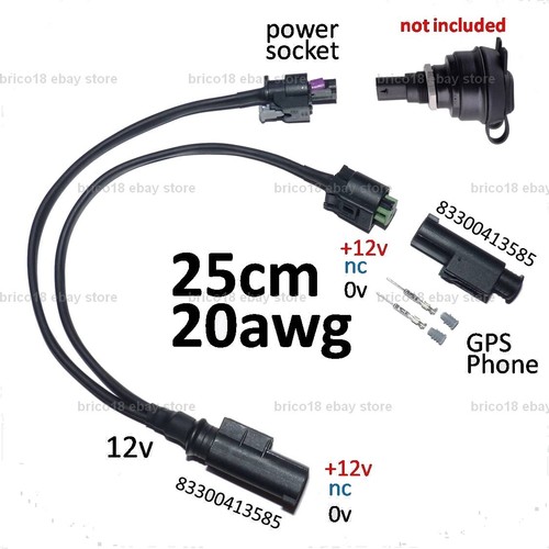 Bmw cable power outlet - cable,