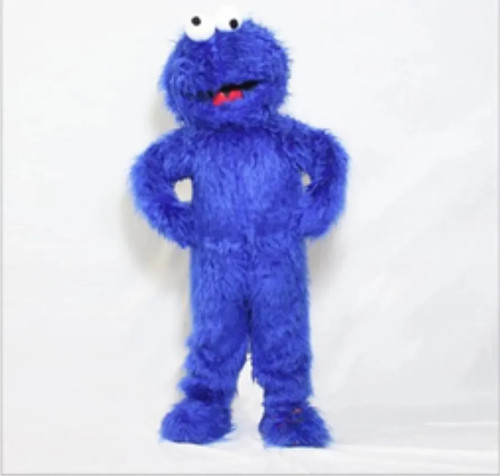 Costumi mascotte blu - , mostro