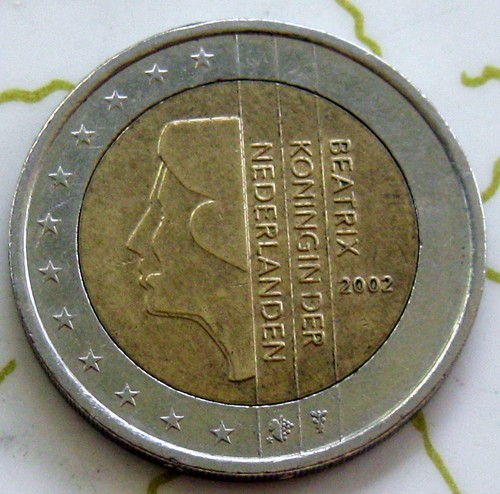 Moneta olanda euro 2002 - moneta,
