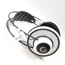 AKG Q701 Cuffie tipo aperto nere per monitor studio DJ bianche usate