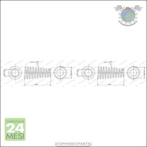 Molla molle ammortizzatori - molle,