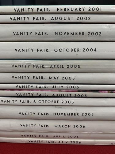 Vanity fair magazines - 13,
