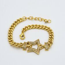 Bracciale" Venere Gioielli "in rame dorato con zirconi VX.27