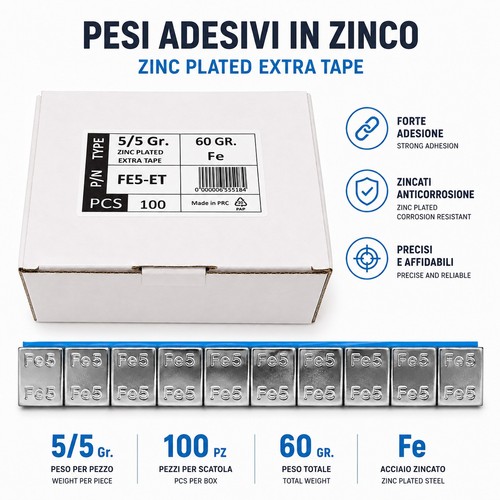 Pesi piombo adesivi - piombo,