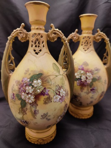 Coppia vasi art nouveau - coppia,