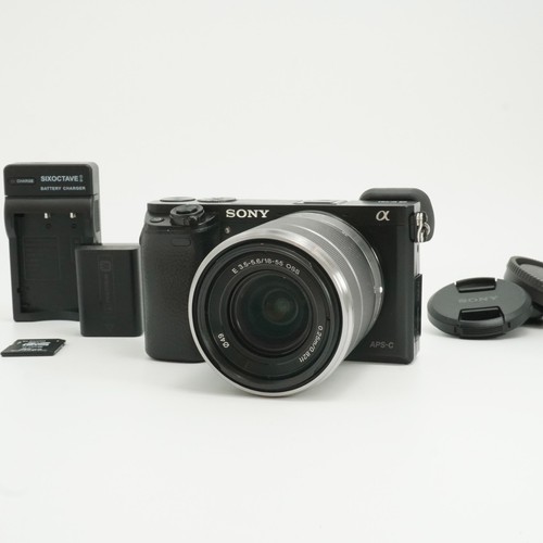 Sony alpha a6000 nera con - sony,