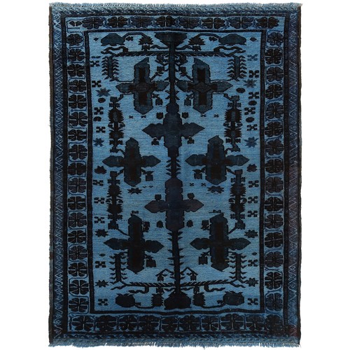 Autentico tappeto overdyed
