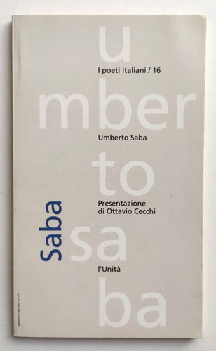 Libro poesie umberto - libro, i