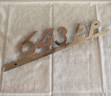 FREGIO PER AUTOCARRO FIAT 643 EP ORIGINALE CON PERNI DI FISSAGGIO
