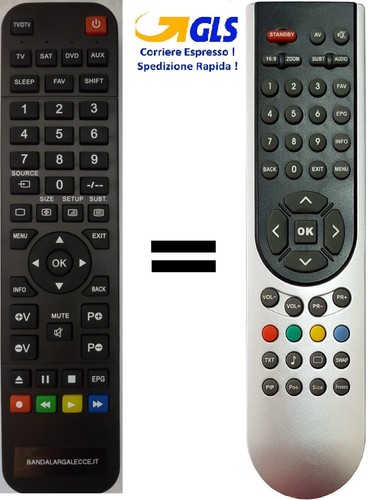 Telecomando gia programmato - telecomando,
