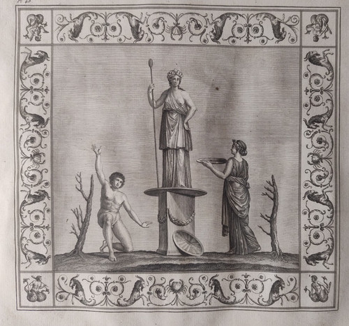 Antica incisione le - incisione, "le