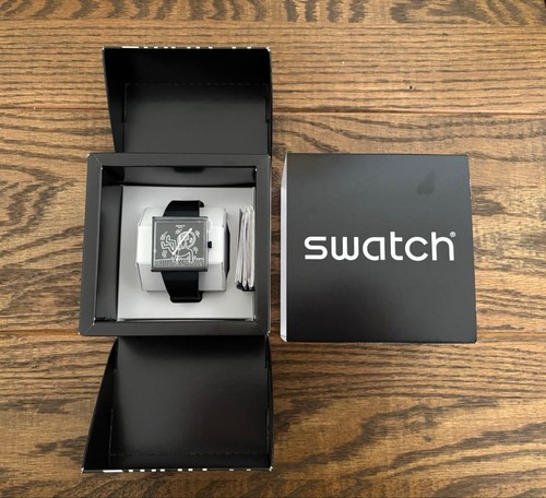 Orologio swatch keith haring - x,