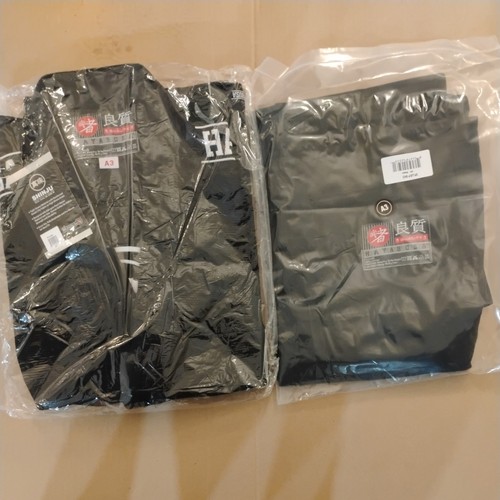 Kimono uniforme nero hayabusa - uniforme,