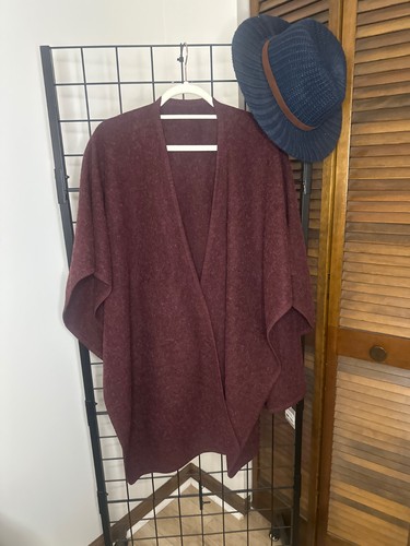 Poncho mantello nuovo con