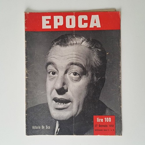 Epoca 1951 vittorio - ●,