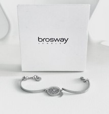 BROSWAY BRACCIALE BRACCIALETTO COLLEZIONE CHAKRA ACCHIAPPASOGNI ARGENTO PIUMA