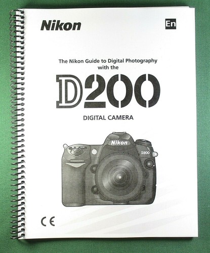 Nikon d200 manuale istruzioni - nikon,