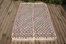 Kilim turco 4x7 tessuto a mano