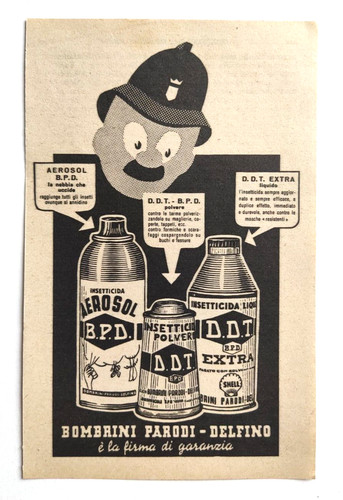 Pubblicita aerosol p d - pubblicita', b.p.d